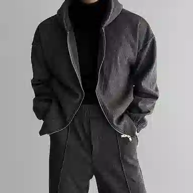 我是大卫 重磅宽松百搭连帽卫衣 男女同款