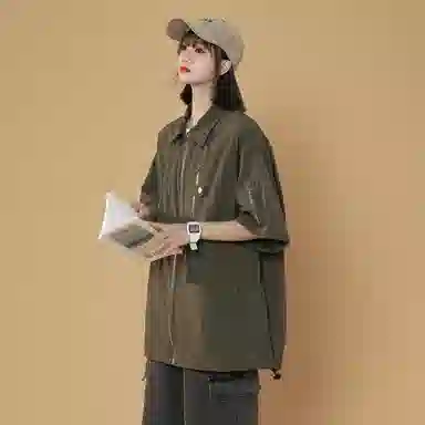 MEIPIN TANG Vintage Workwear Shirt