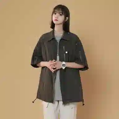 MEIPIN TANG Vintage Workwear Shirt