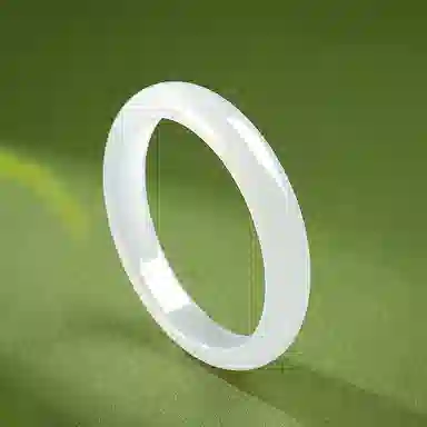 印象眸 【高品质顺丰直发】白月光新中式小众古色古香素圈宫廷风古典轻奢国风平安喜乐福气满满诸事顺利玉镯 玉髓 手镯 女款