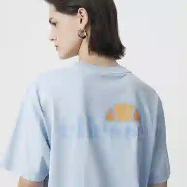 ellesse Logo Embroidered Crewneck T-Shirt