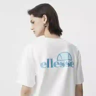 ellesse Logo Embroidered Crewneck T-Shirt