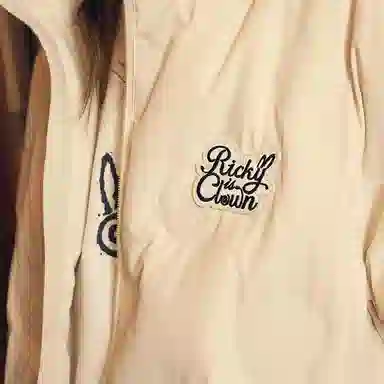 RickyisClown Swirl Rabbit 90 Duck Down Jacket