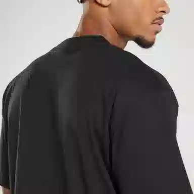 GYMSHARK Rest Day Sweats T-Shirt Black