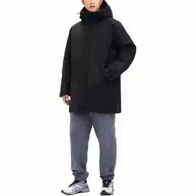 Asics Hooded Down Jacket Black