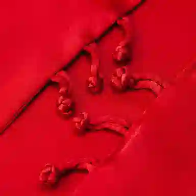 上海故事 古典国风气质双层素绉缎盘扣真丝刺绣披肩春秋长巾婚礼晚宴外搭 桑蚕丝 丝巾 女款