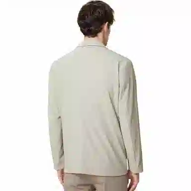 红豆 条纹提花易打理休闲西装 男款