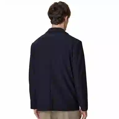 红豆 条纹提花易打理休闲西装 男款