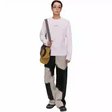 NO ONE ELSE Wide Leg Jeans Black