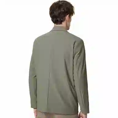 红豆 条纹提花易打理休闲西装 男款