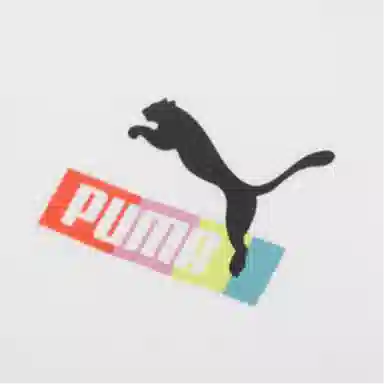 Puma Logo Crewneck Sweatshirt White