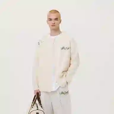 Atry Floral Embroidered Knit Sweater