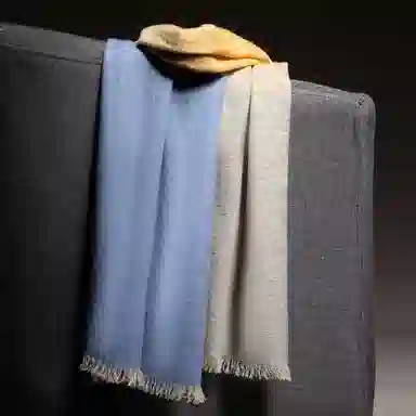 红豆 保暖加厚 羊毛 绒线围巾 女款