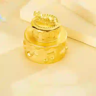 克拉日记 法式个性高级感蛋糕摆件 合金 首饰配件 男女同款情侣款 金色 #礼盒
