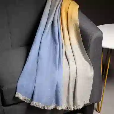 红豆 保暖加厚 羊毛 绒线围巾 女款