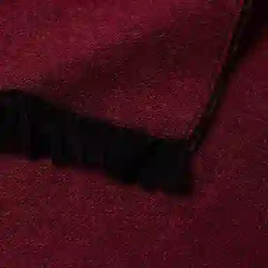 红豆 保暖加厚 羊毛 绒线围巾 女款