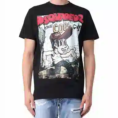 DSQUARED2 Logo Print T-Shirt
