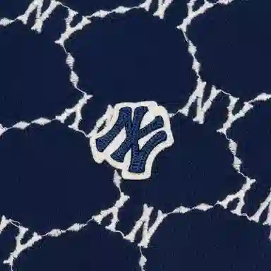 MLB Yankees Logo Polo Navy