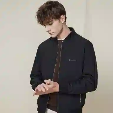 红豆 易打理户外棒球领百搭夹克外套 男款