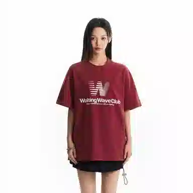 WAITINGWAVE logooversizeT