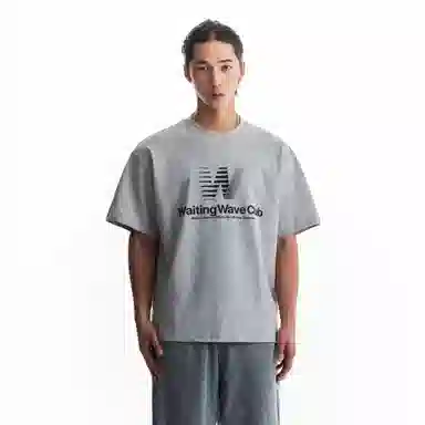 WAITINGWAVE logooversizeT