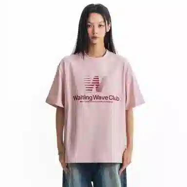 WAITINGWAVE logooversizeT