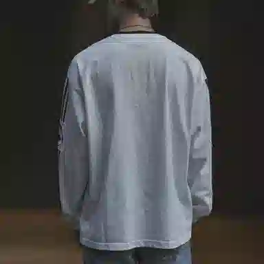 False Perception HOLY SPIRIT Vintage Sweatshirt White