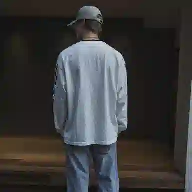 False Perception HOLY SPIRIT Vintage Sweatshirt White