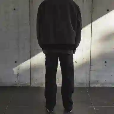 False Perception Work Pants Washed Black