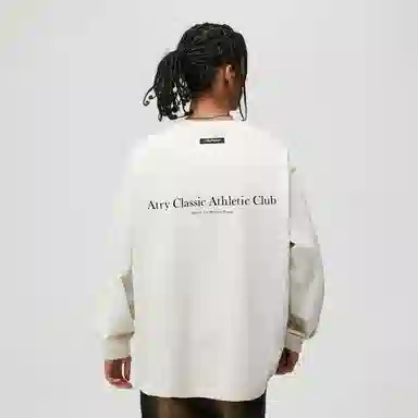 Atry Letter Slogan Series Long Sleeve T-Shirt