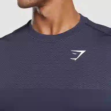 GYMSHARK Vital Seamless T-Shirt Navy
