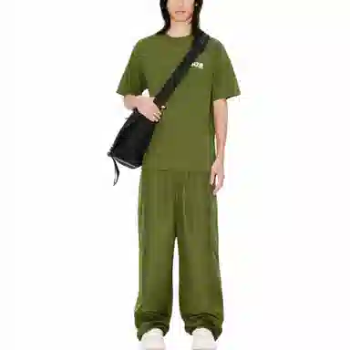 KENZO SS25 Green Floral Cargo Pants