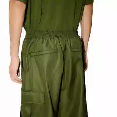 KENZO SS25 Green Floral Cargo Pants