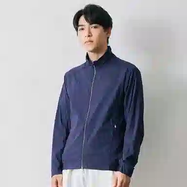 探路者 纯色立领透气无帽皮肤防晒衣 男款