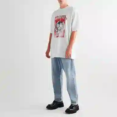 Vetements Skull Print T-Shirt White