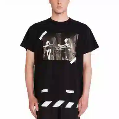 OFF-WHITE Skull T-Shirt Black