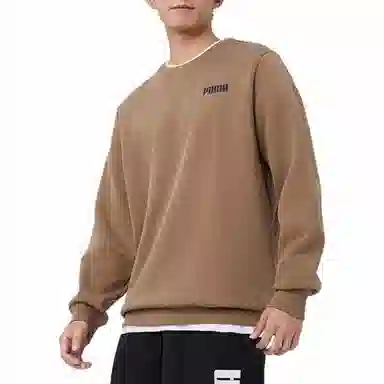 PUMA ESS Crew Sweat Chocolate
