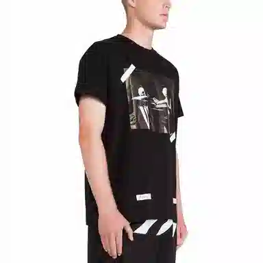 OFF-WHITE Skull T-Shirt Black