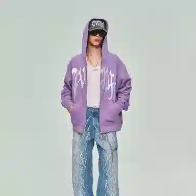Revenge Hoodie Purple