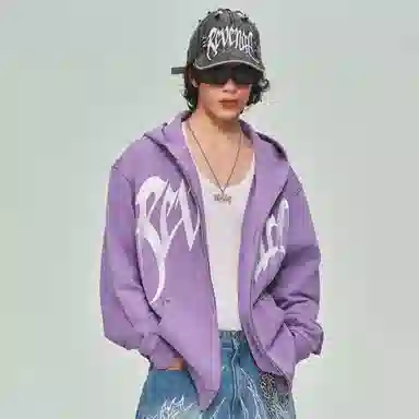 Revenge Hoodie Purple