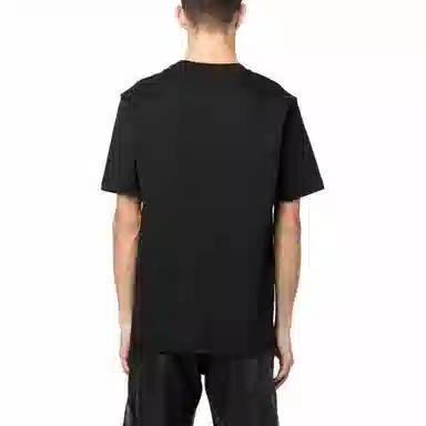 DIESEL Logo Embroidered T-Shirt Black