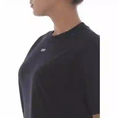 OFF-WHITE Logo Print T-Shirt Black