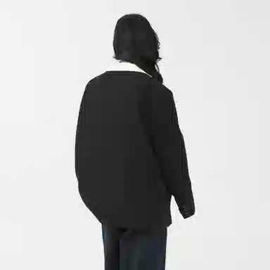 经典美拉德小西服外套简约韩版休闲宽松渐变单排扣垂感垫肩长袖西装 男女同款