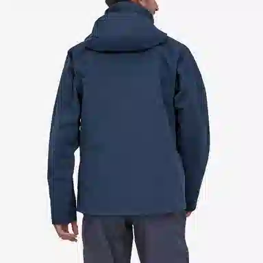 patagonia Men's Swiftcurrent Wading Jacket Logo