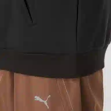 PUMA Logo Hoodie Black