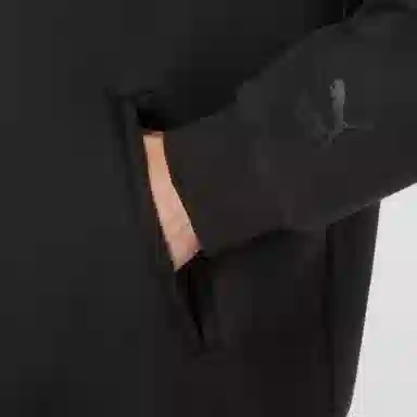 PUMA Logo Hoodie Black