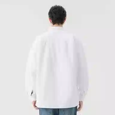 黑马漫画 日系简约百搭潮牌高级感长袖衬衫 男女同款