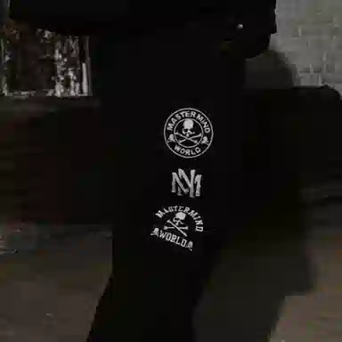 Mitchell Ness x MASTERMIND WORLD Logo