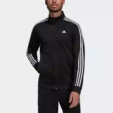 adidas Retro Stripe Logo Jacket Black