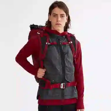 KLATTERMUSEN Ansur Wind Vest Ansur Winu vest Logo